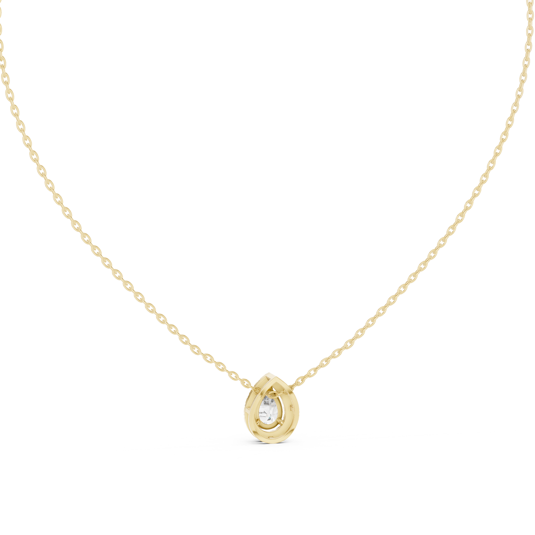 Gentle Touch lab grown diamond pendant