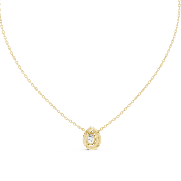 Gentle Touch lab grown diamond pendant