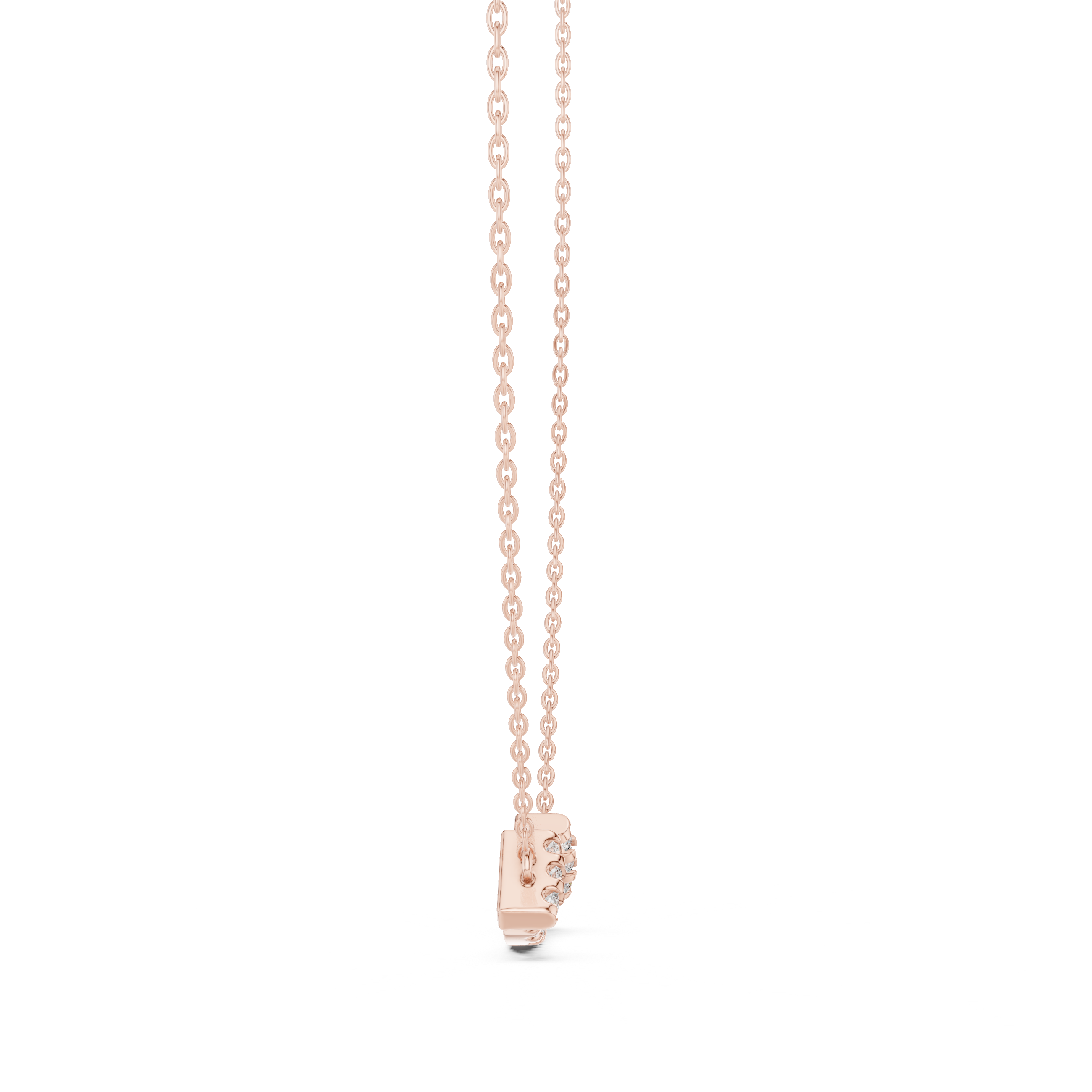 Still Night lab grown diamond pendant