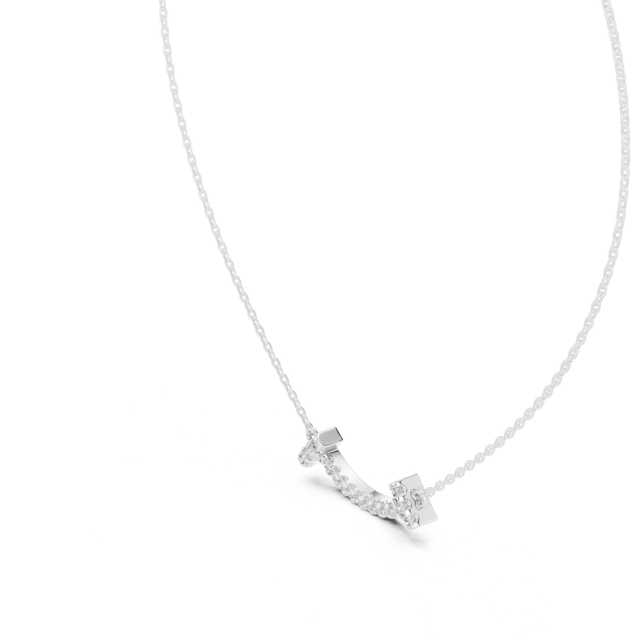 Still Night lab grown diamond pendant