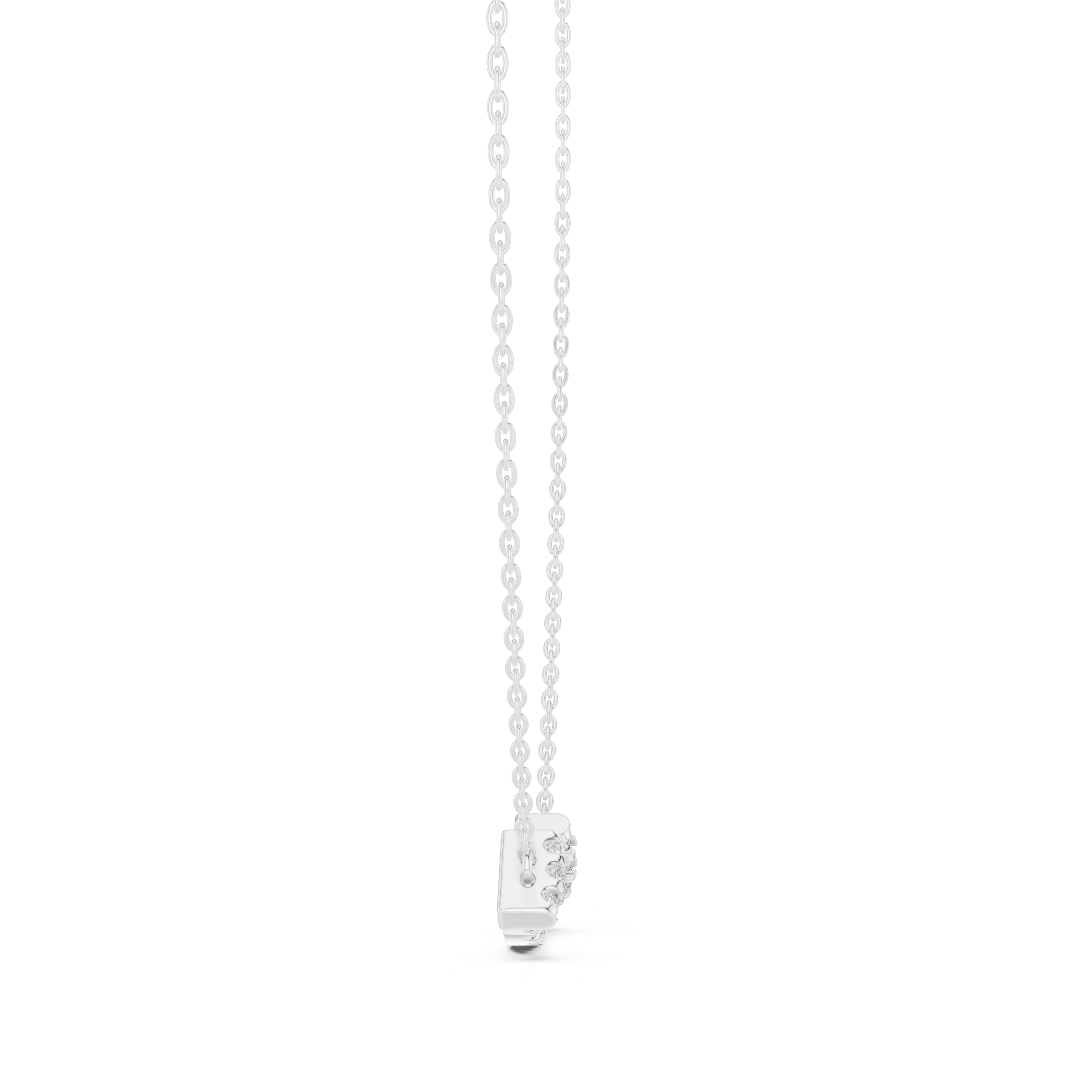 Still Night lab grown diamond pendant