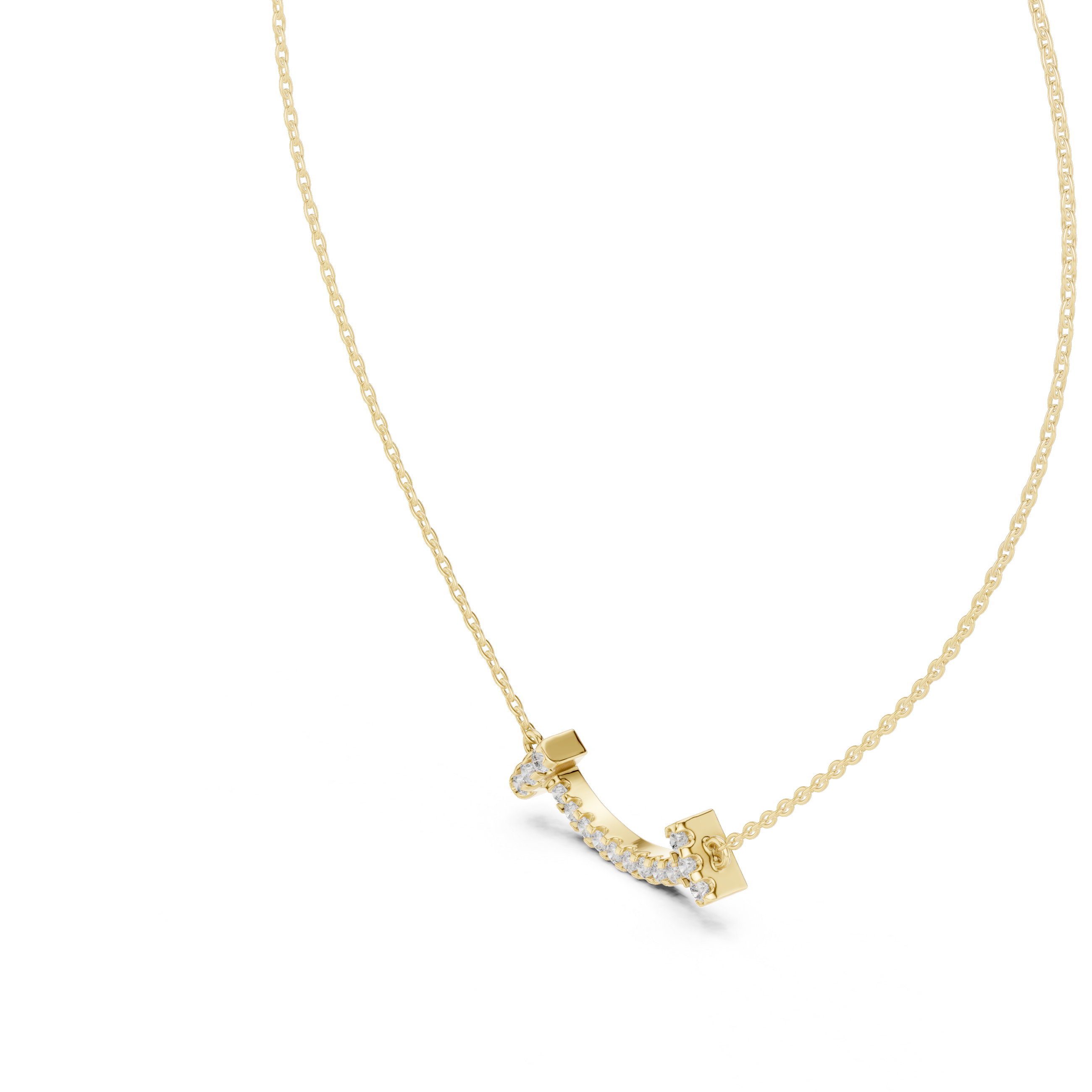 Still Night lab grown diamond pendant