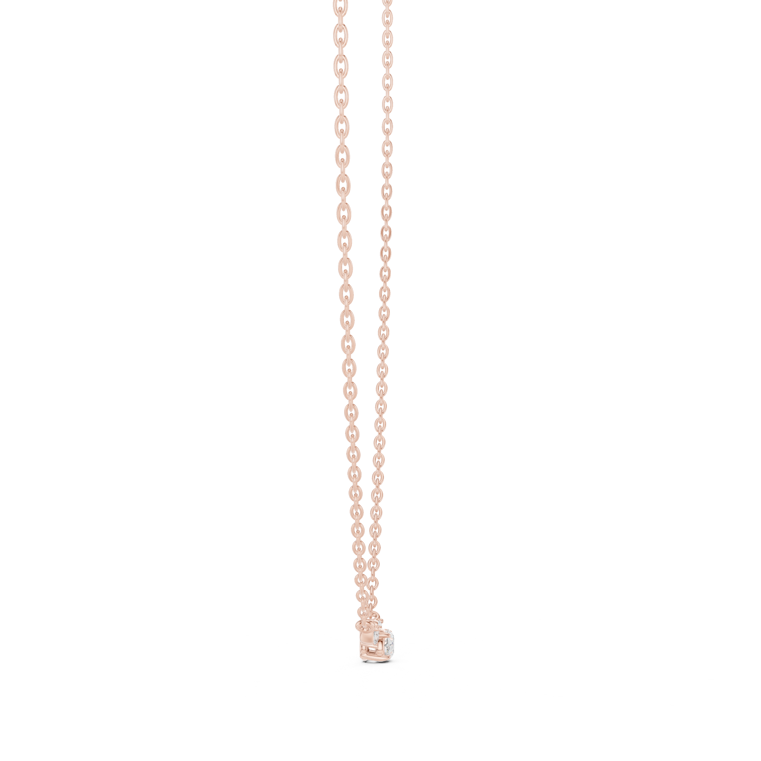 Best Wish lab grown diamond pendant