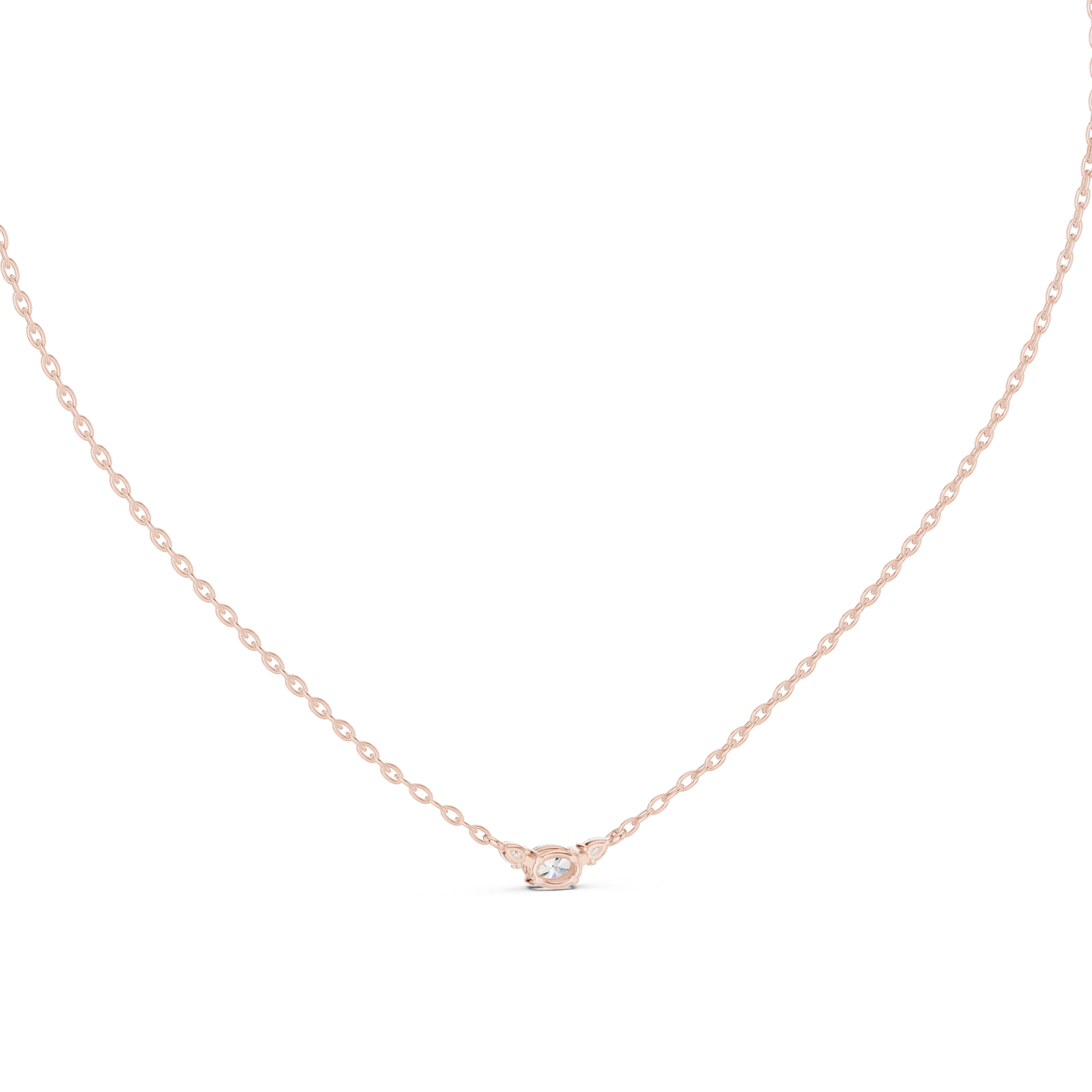 Best Wish lab grown diamond pendant