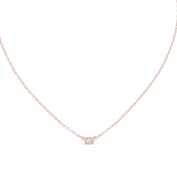 Best Wish lab grown diamond pendant