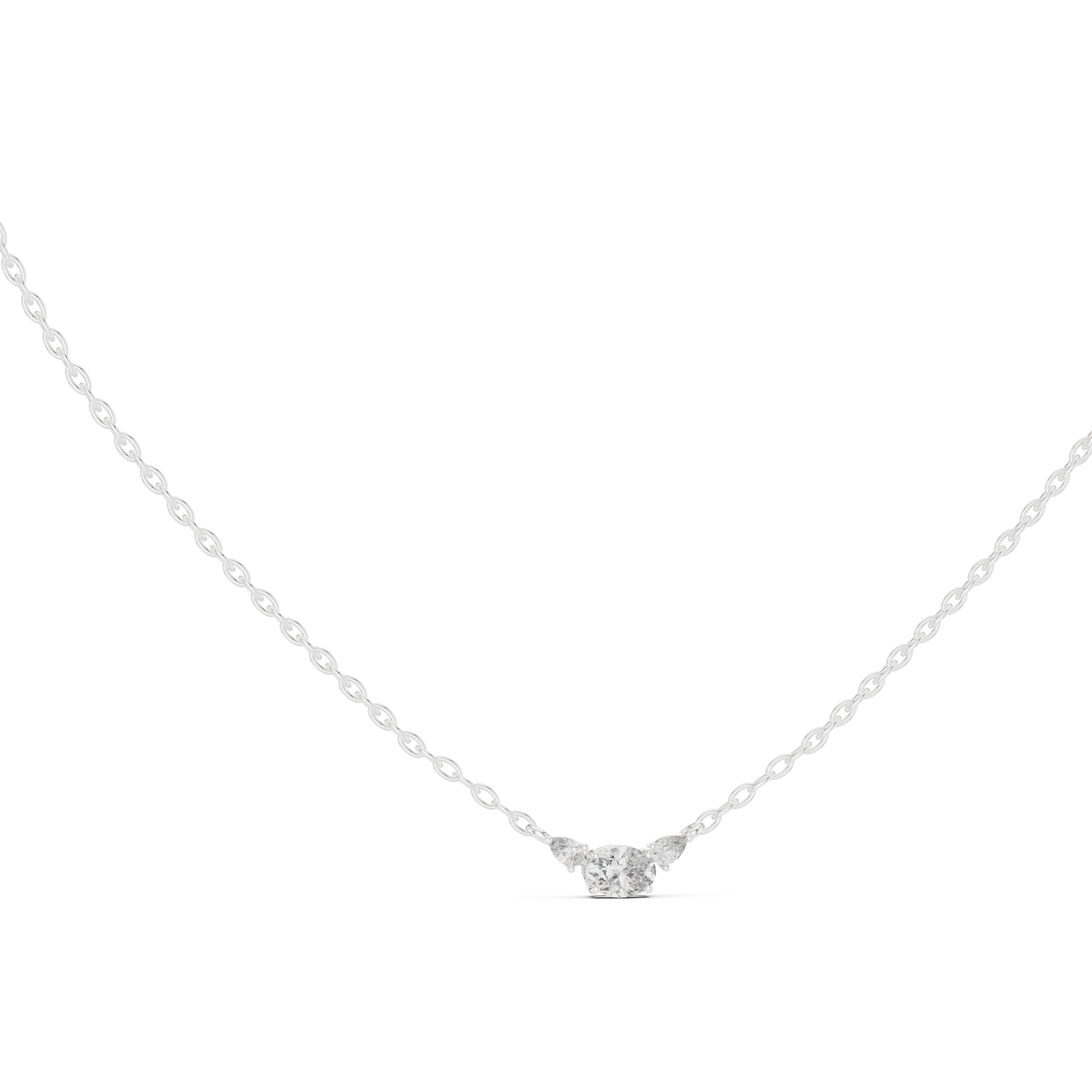 Best Wish lab grown diamond pendant