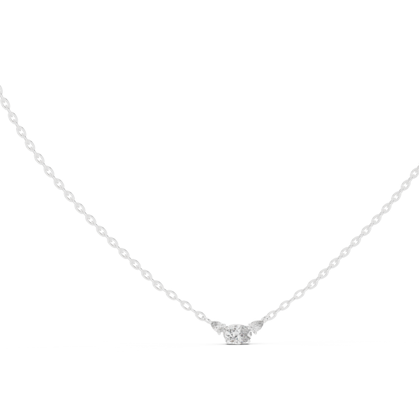 Best Wish lab grown diamond pendant