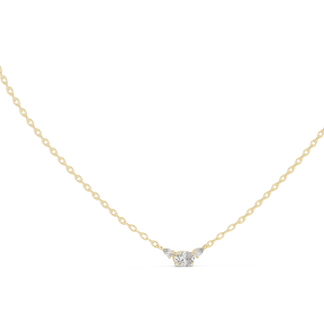 Best Wish lab grown diamond pendant