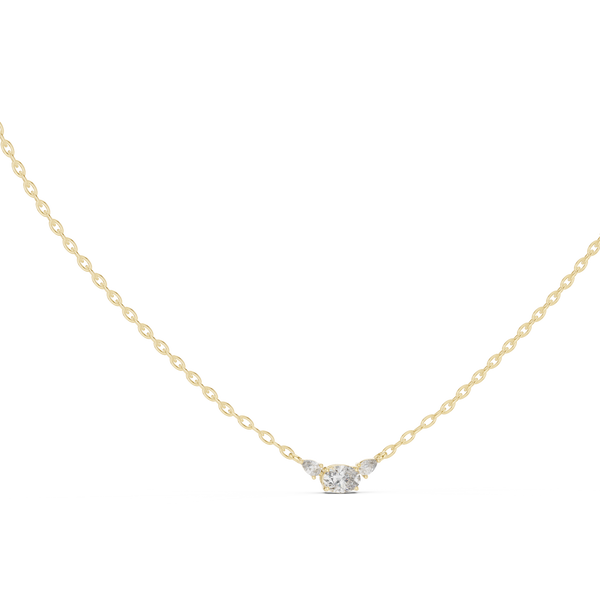 Best Wish lab grown diamond pendant