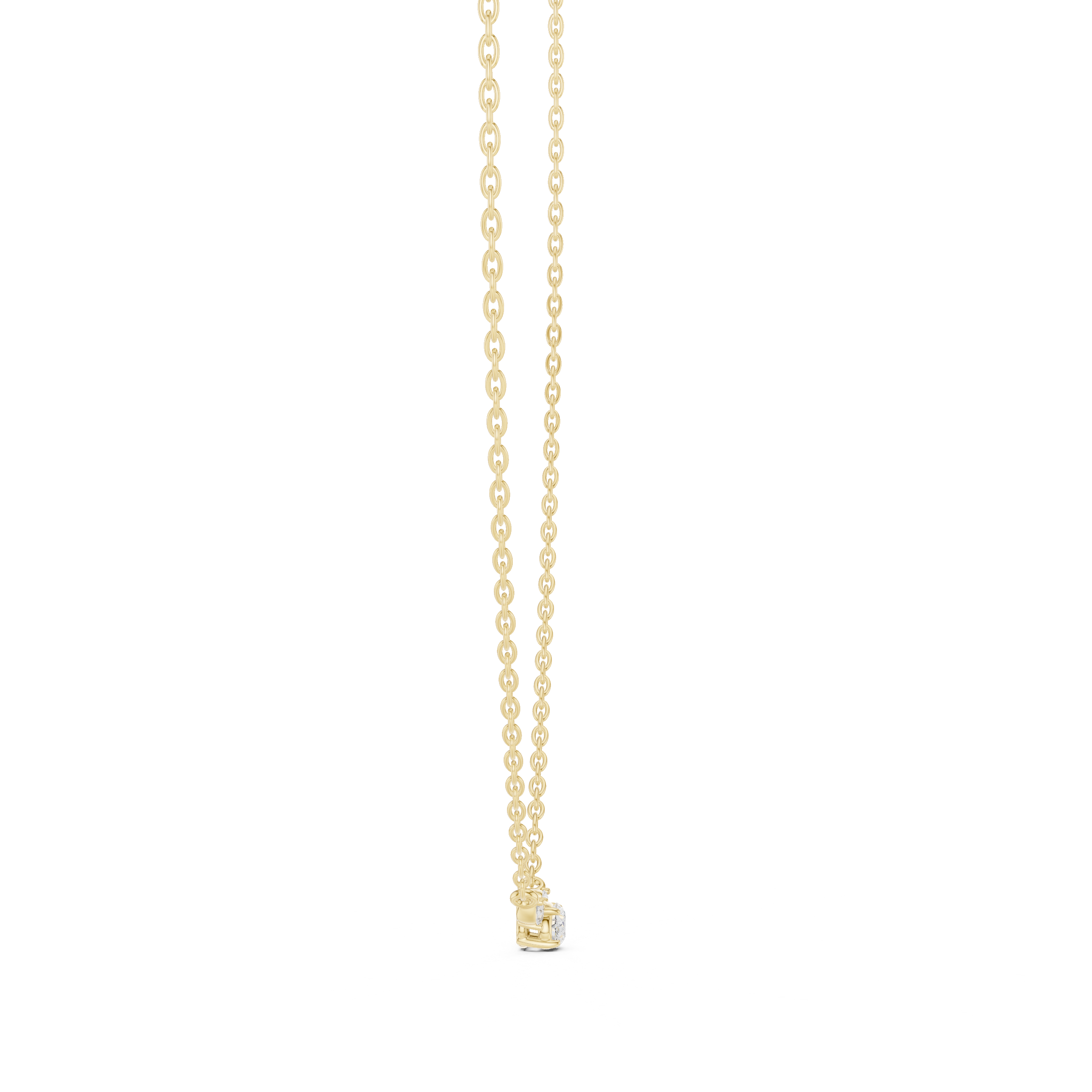 Best Wish lab grown diamond pendant