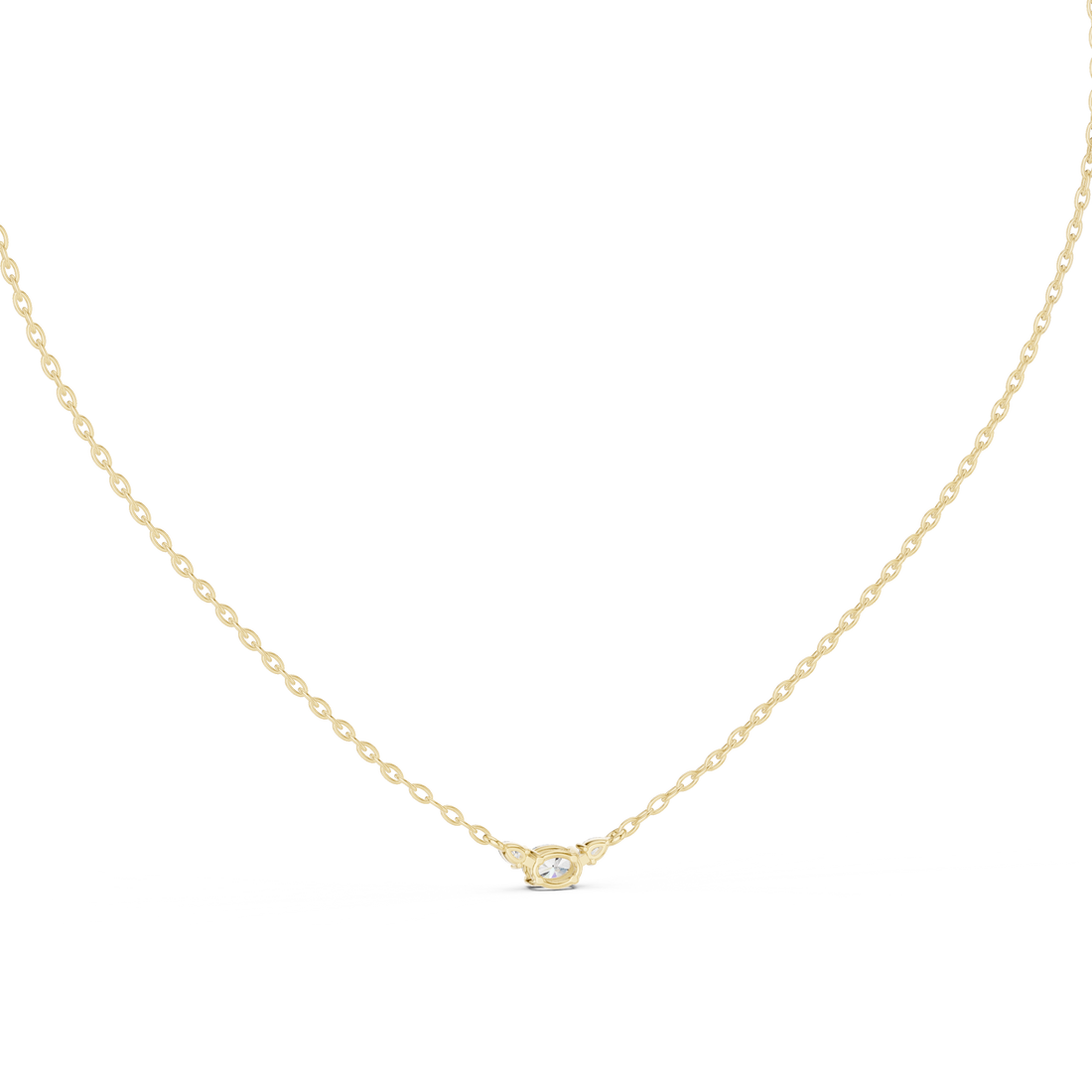 Best Wish lab grown diamond pendant
