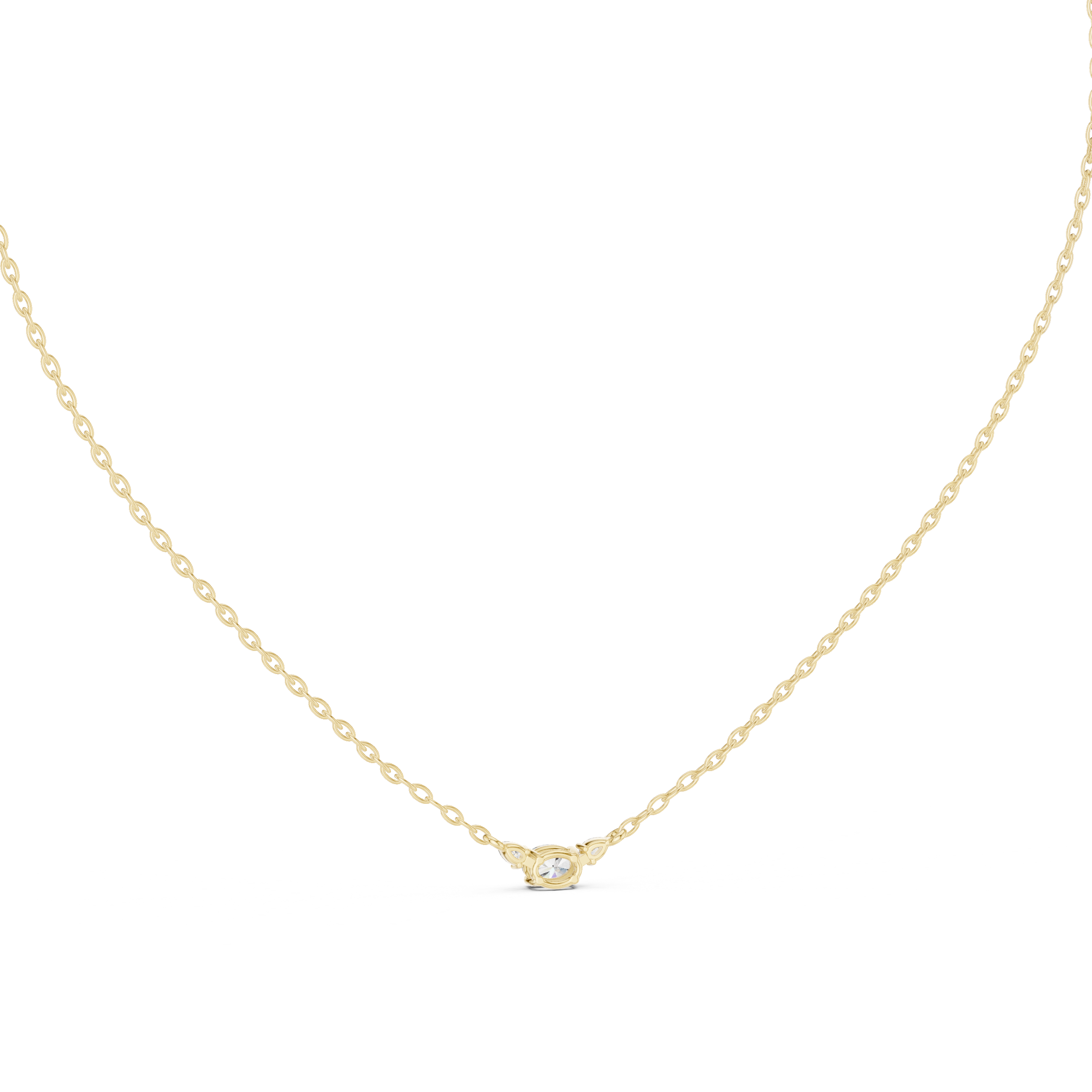 Best Wish lab grown diamond pendant