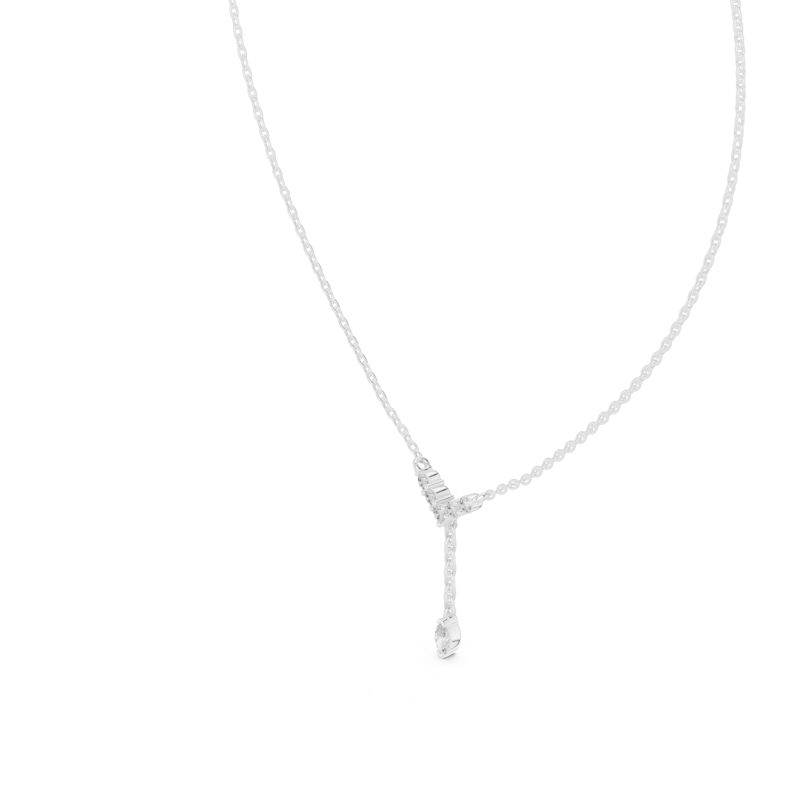 Divine Spark lab grown diamond pendant