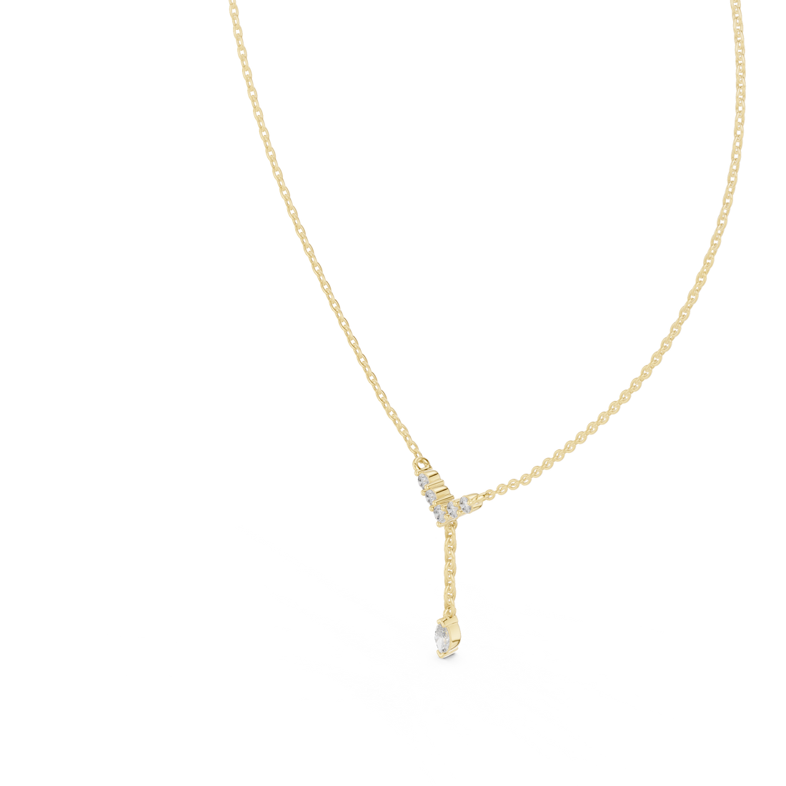 Divine Spark lab grown diamond pendant