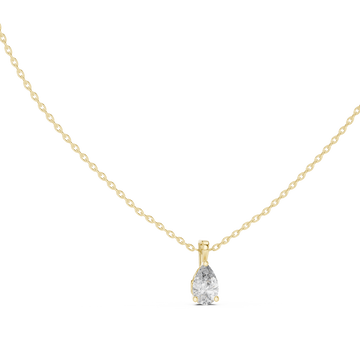 Fine Classic lab grown diamond pendant