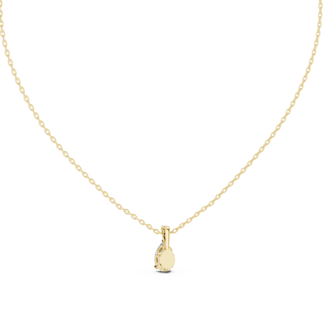 Fine Classic lab grown diamond pendant
