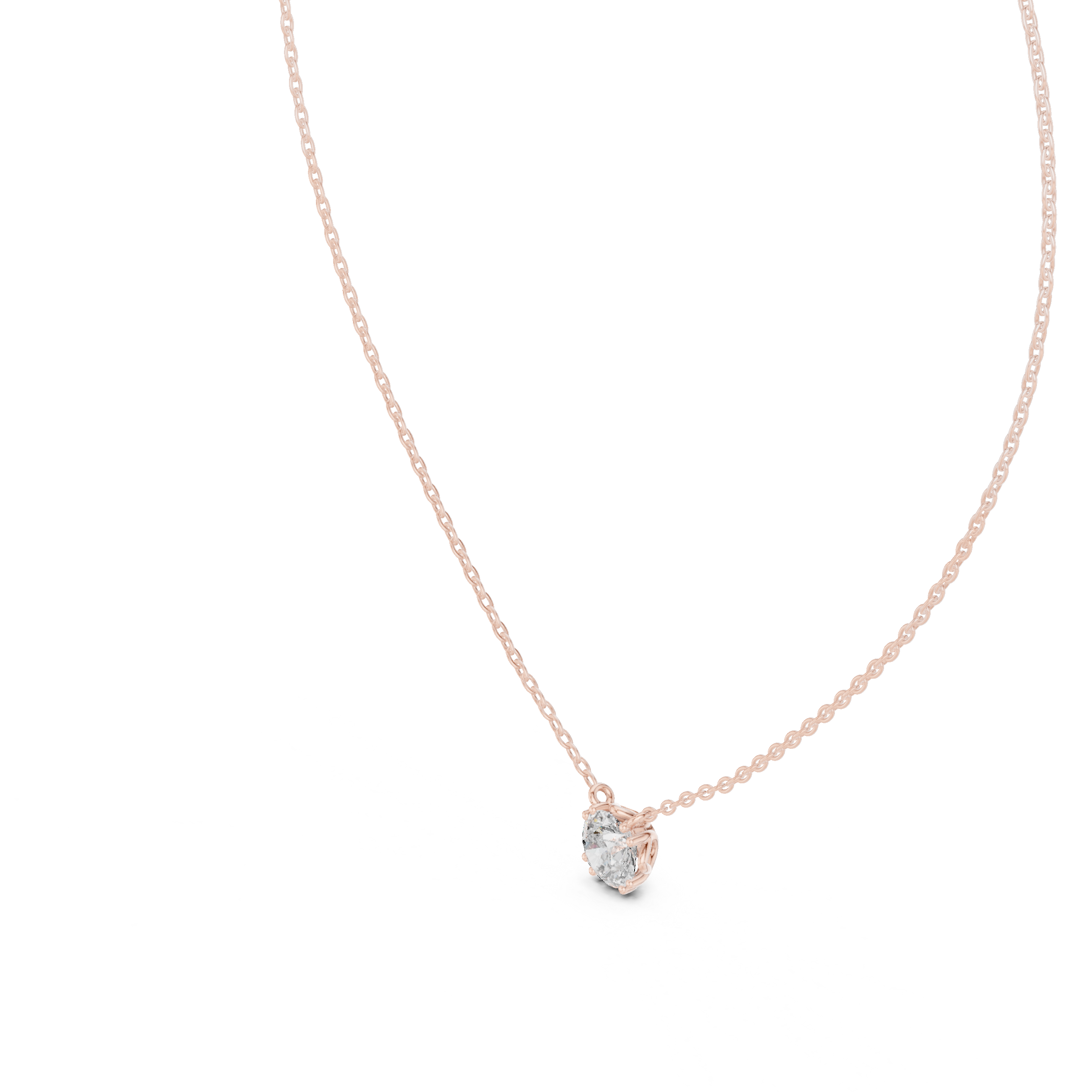 New Dawn lab grown diamond pendant