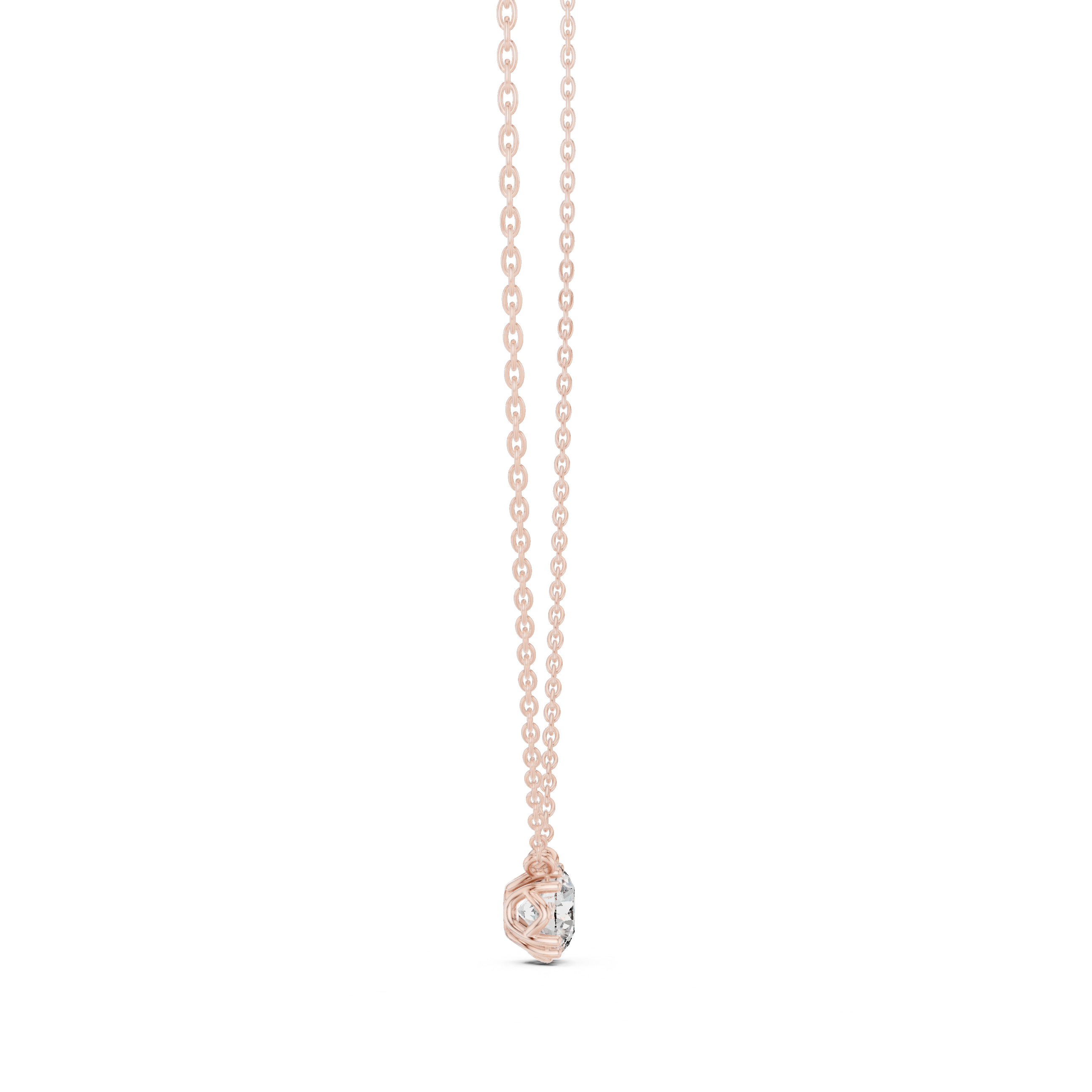 New Dawn lab grown diamond pendant