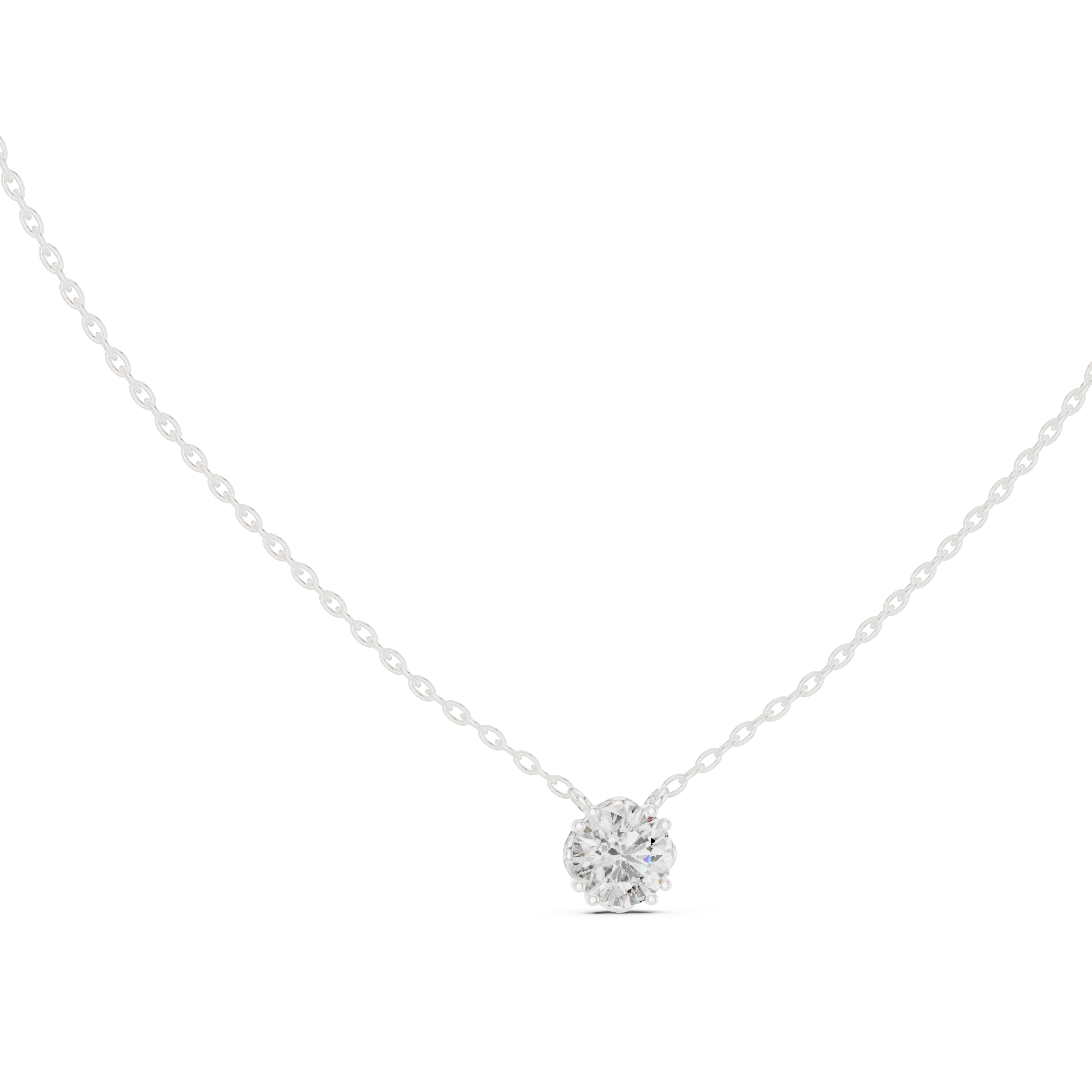 New Dawn lab grown diamond pendant
