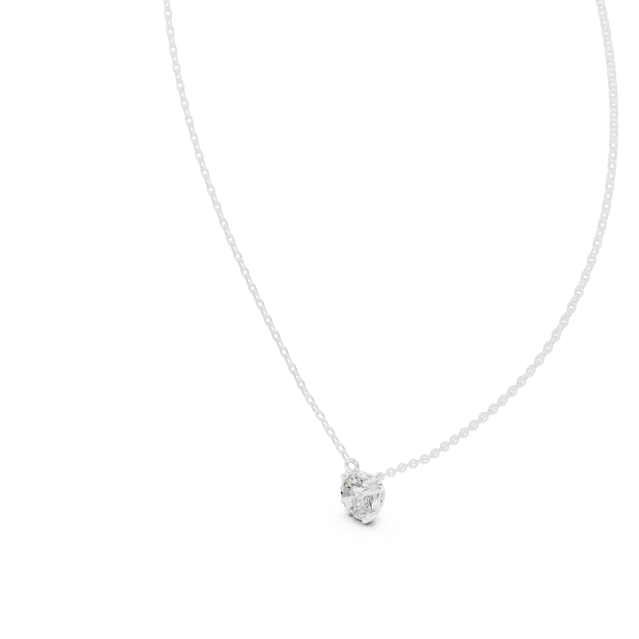 New Dawn lab grown diamond pendant