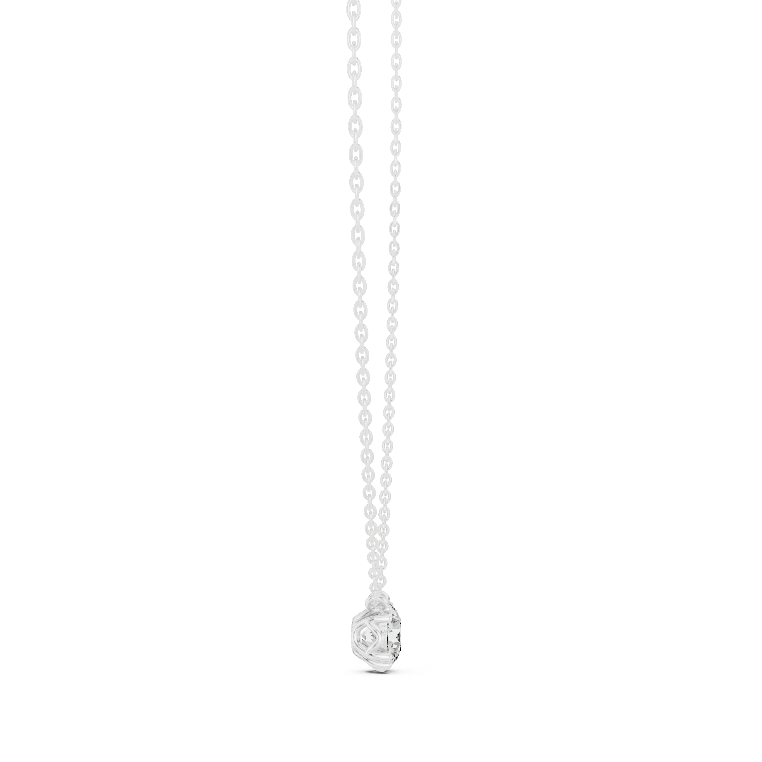 New Dawn lab grown diamond pendant