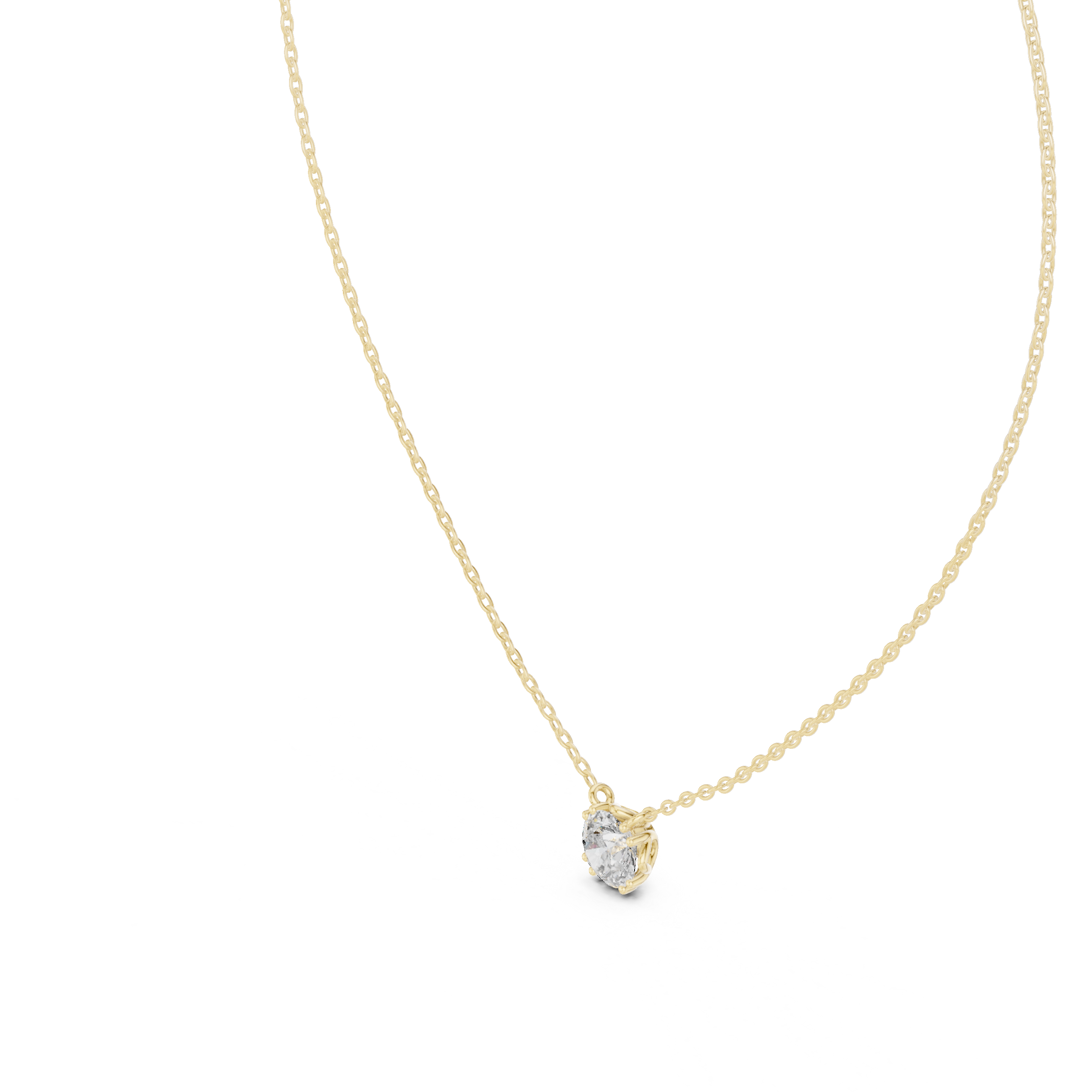 New Dawn lab grown diamond pendant
