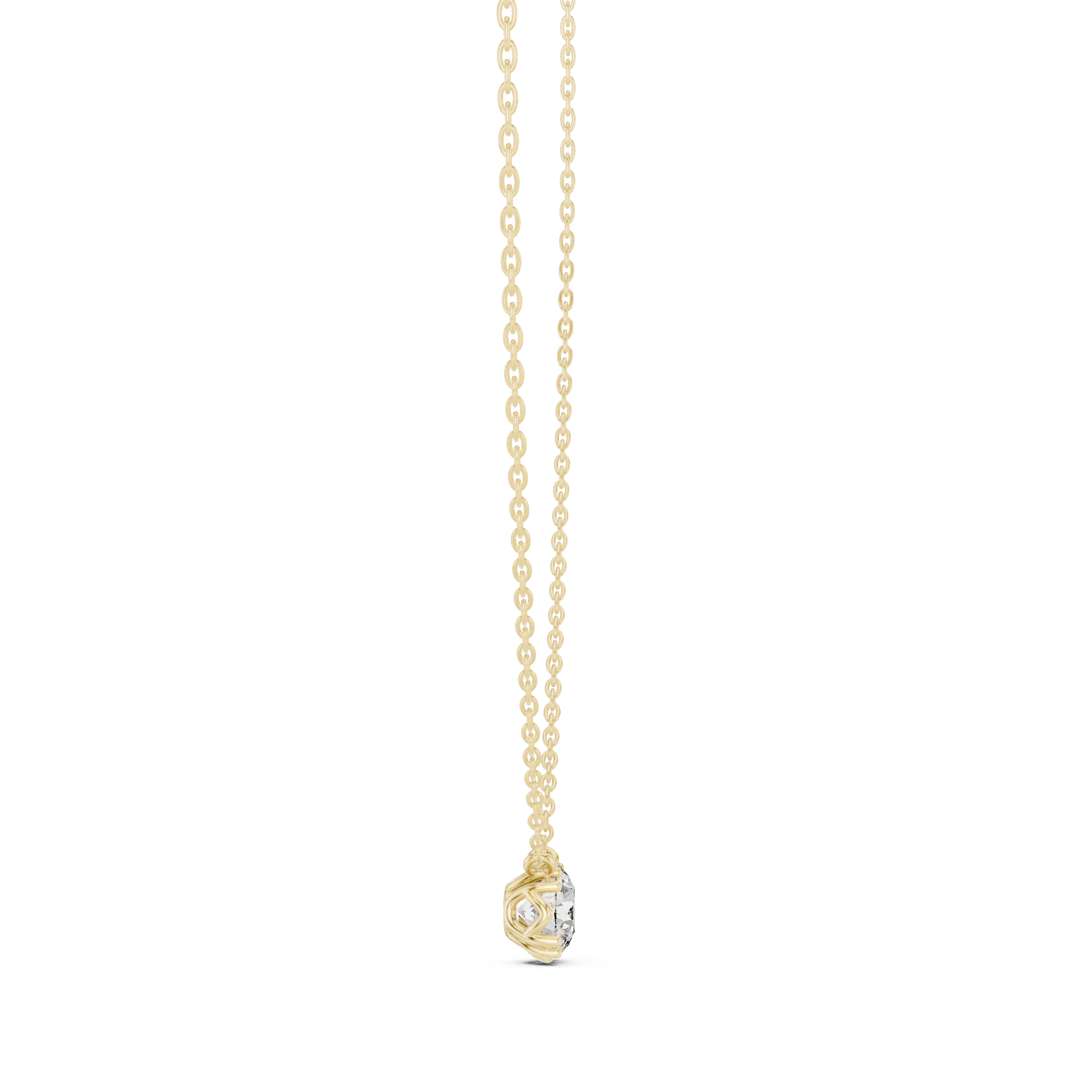 New Dawn lab grown diamond pendant