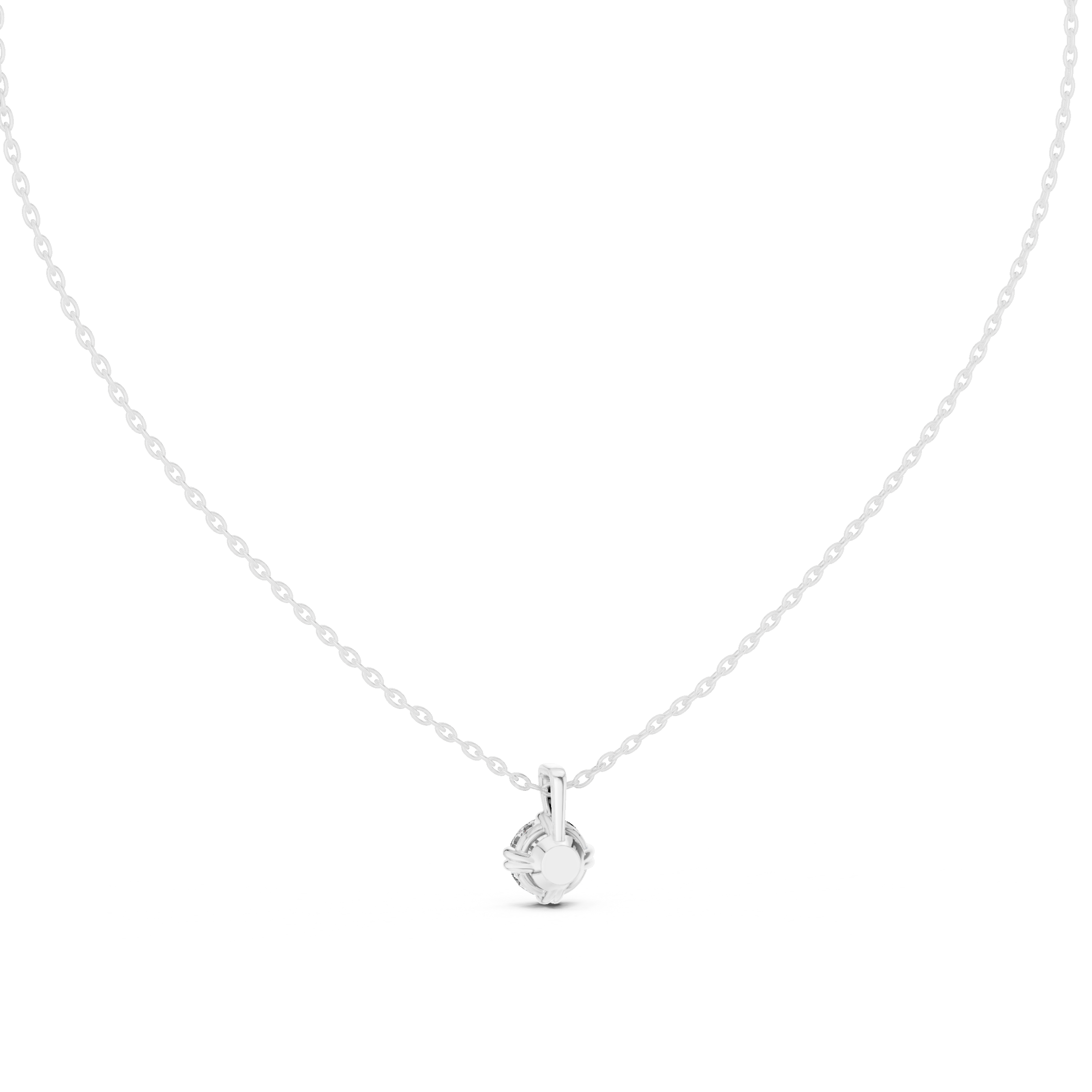Gentle Smile lab grown diamond pendant