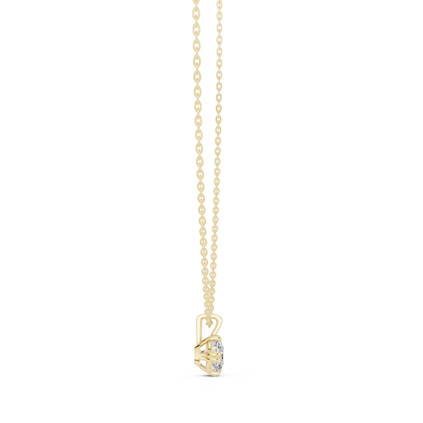 Gentle Smile lab grown diamond pendant