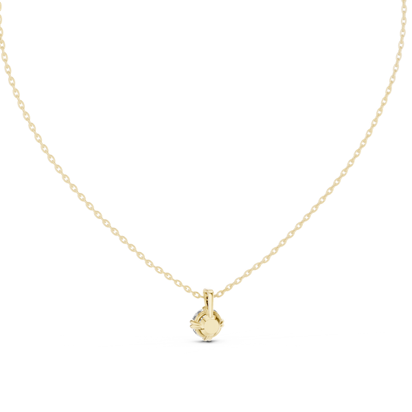 Gentle Smile lab grown diamond pendant