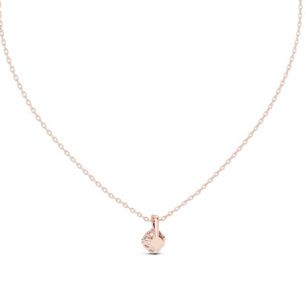 Winter Frost lab grown diamond pendant