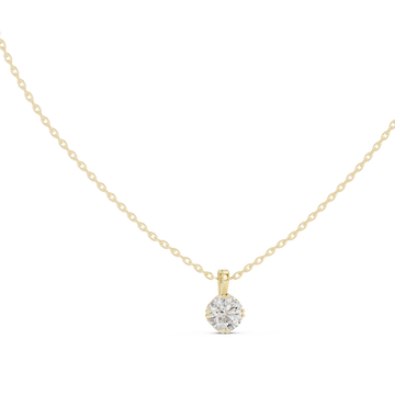 Winter Frost lab grown diamond pendant