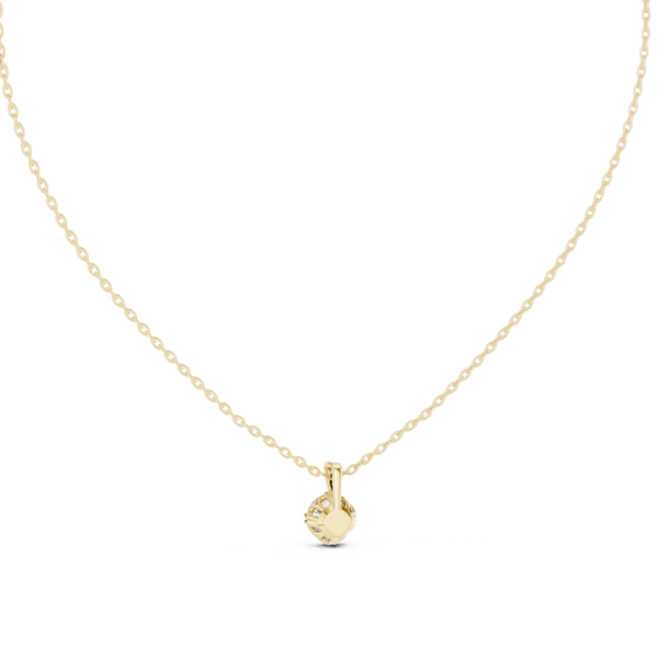 Winter Frost lab grown diamond pendant