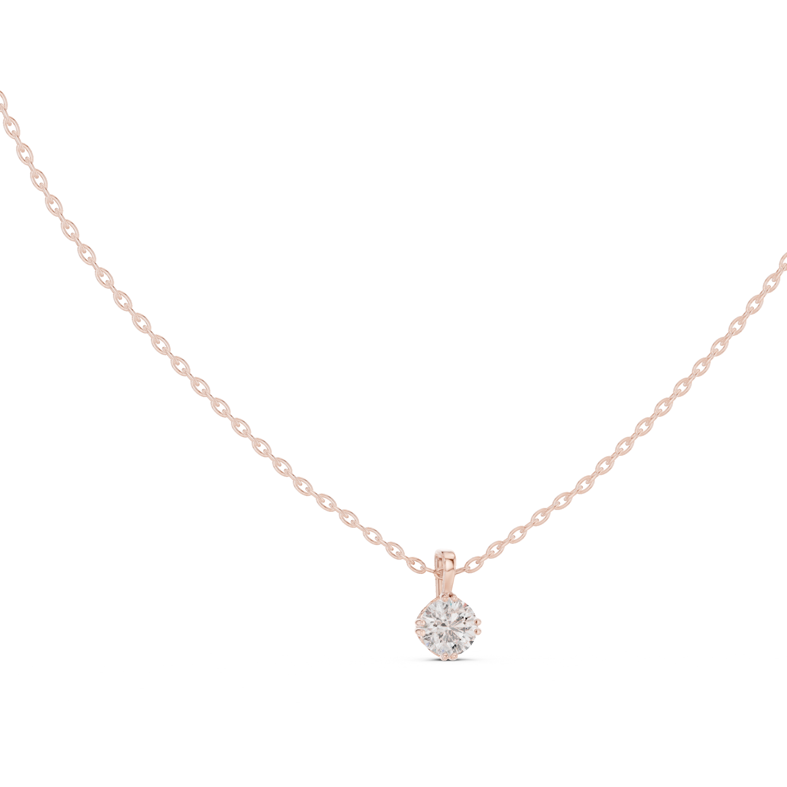 Sacred Vow lab grown diamond pendant
