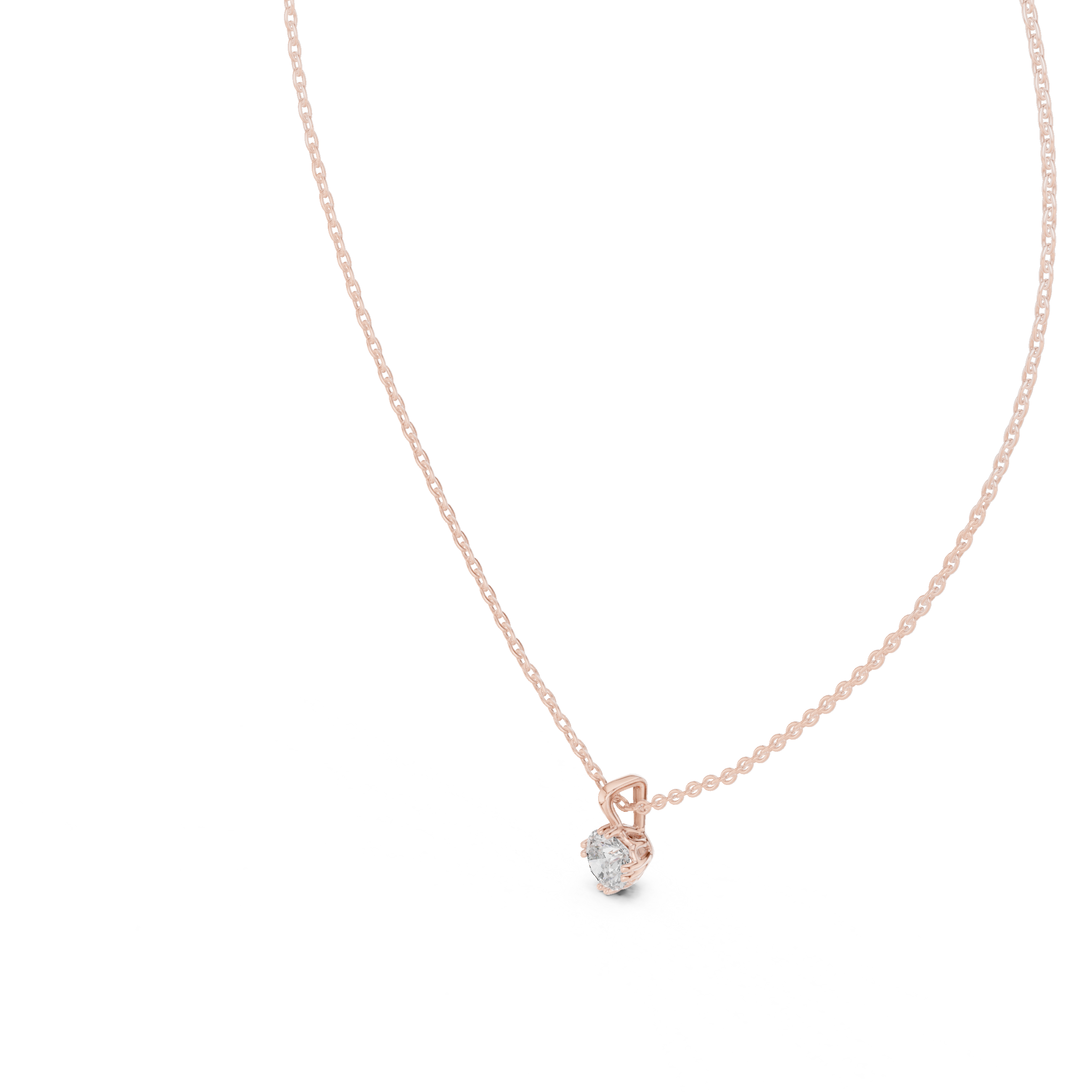 Sacred Vow lab grown diamond pendant