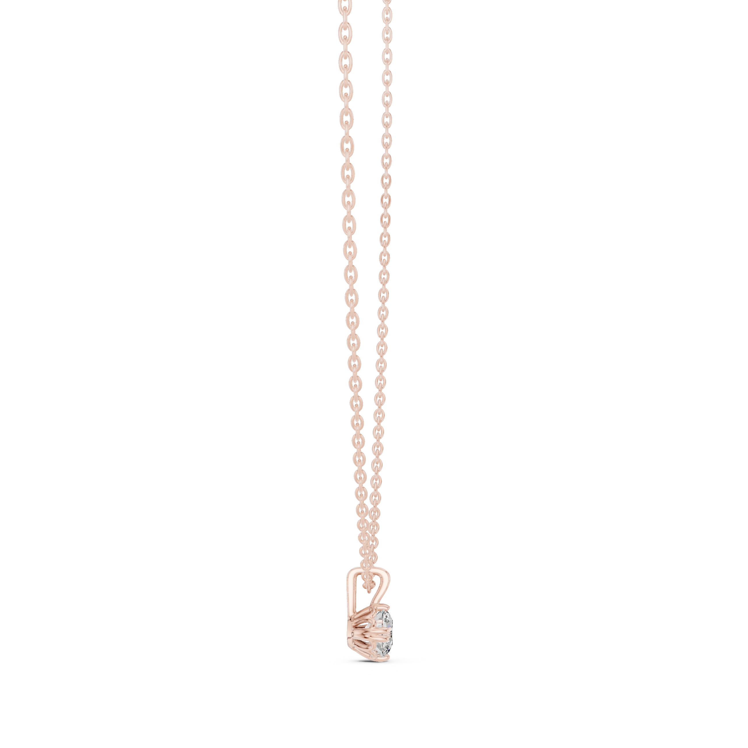 Sacred Vow lab grown diamond pendant
