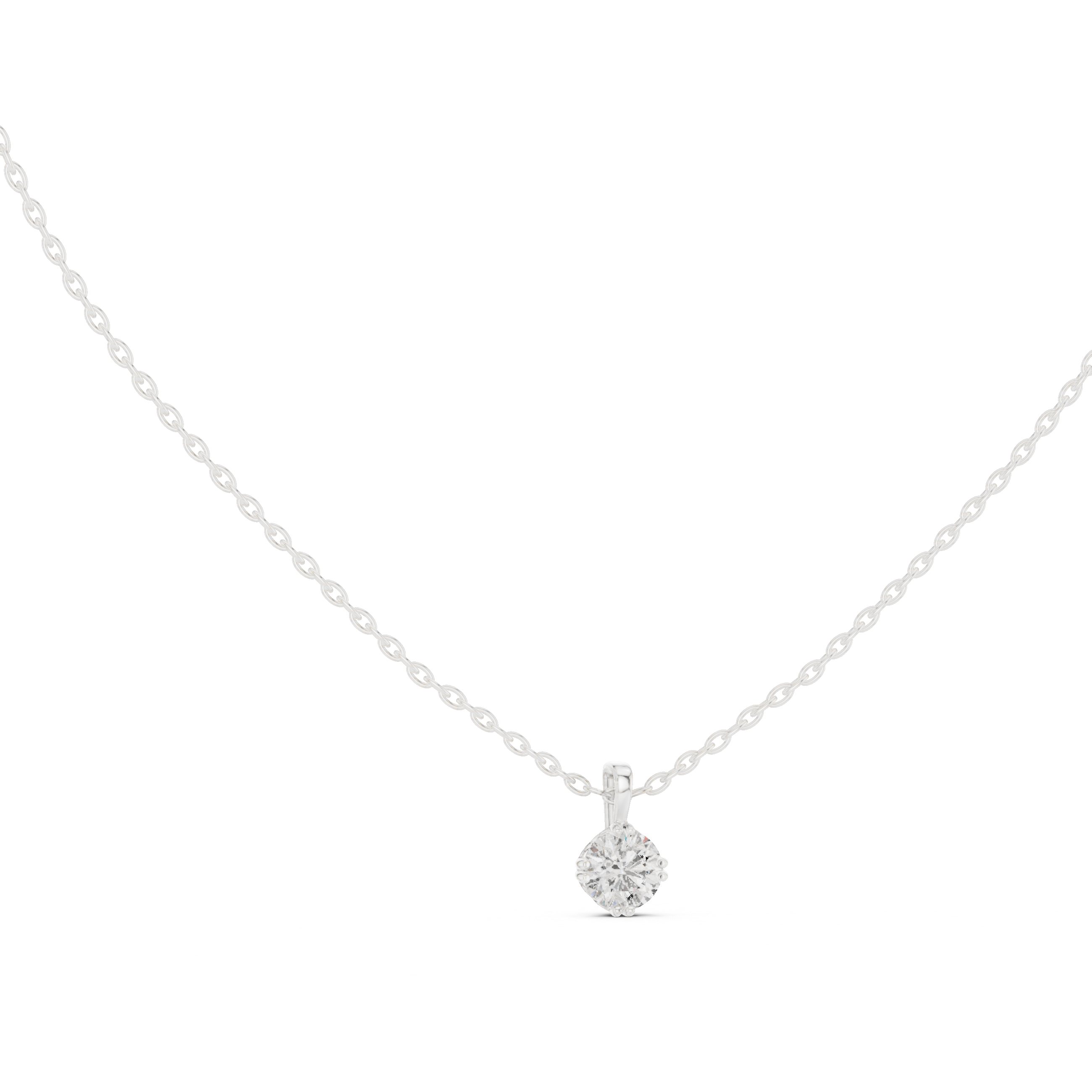 Sacred Vow lab grown diamond pendant