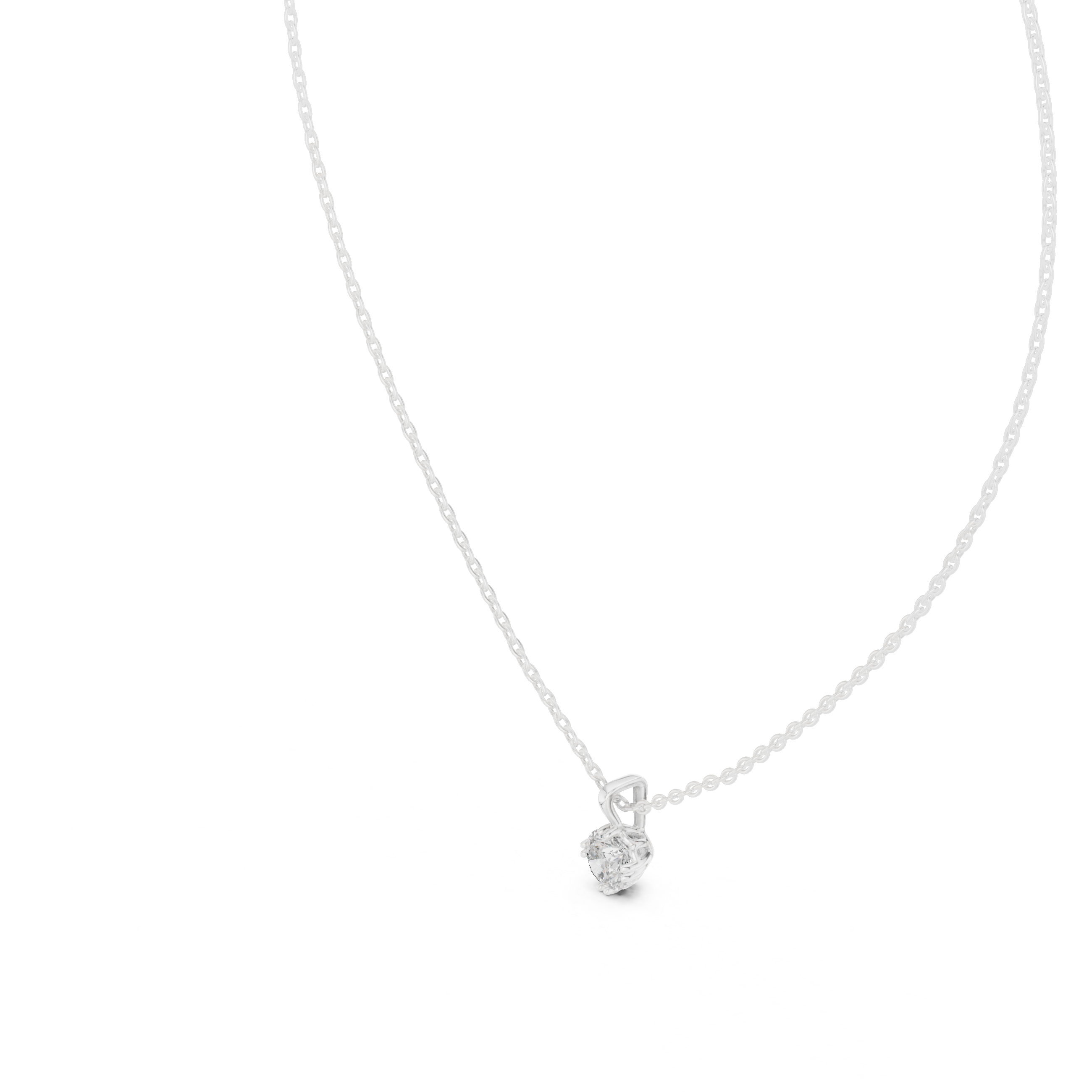 Sacred Vow lab grown diamond pendant