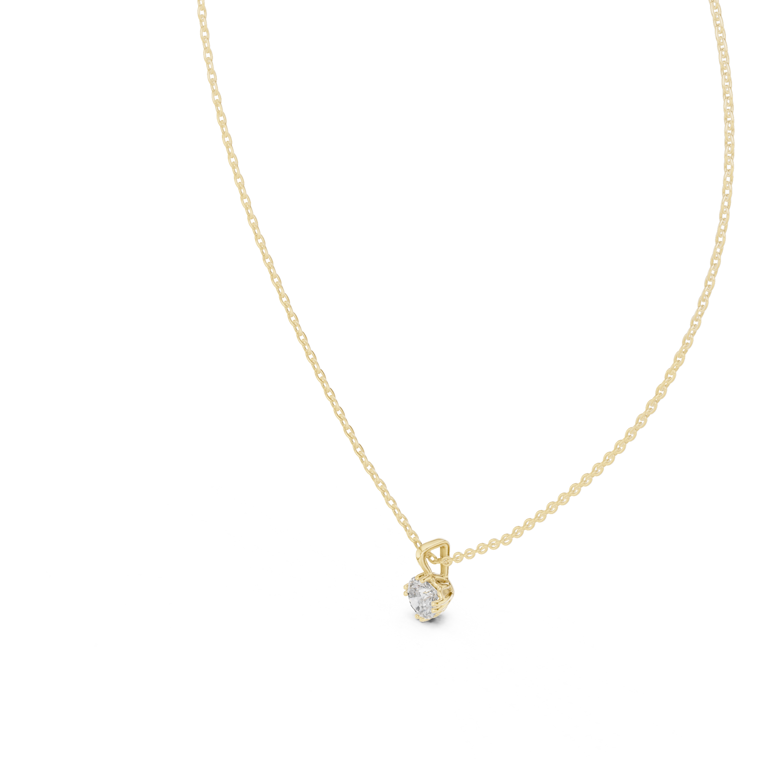Sacred Vow lab grown diamond pendant