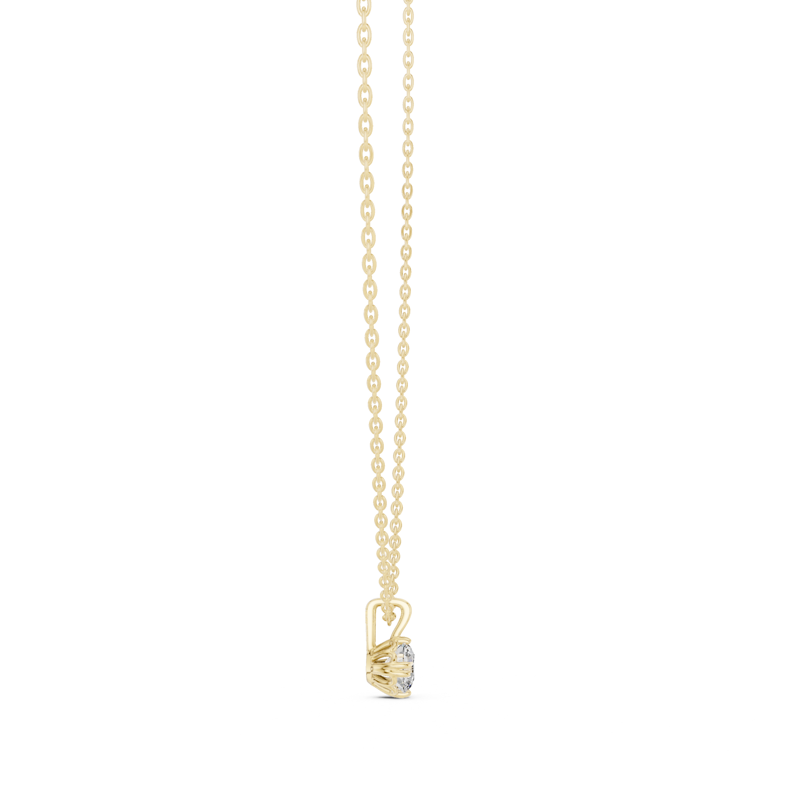 Sacred Vow lab grown diamond pendant