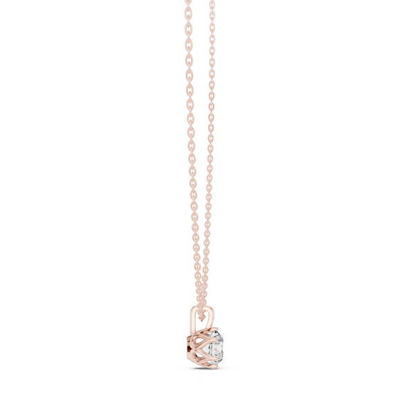 Angel Wing lab grown diamond pendant
