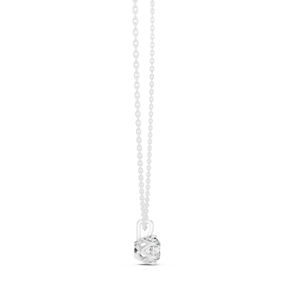 Angel Wing lab grown diamond pendant