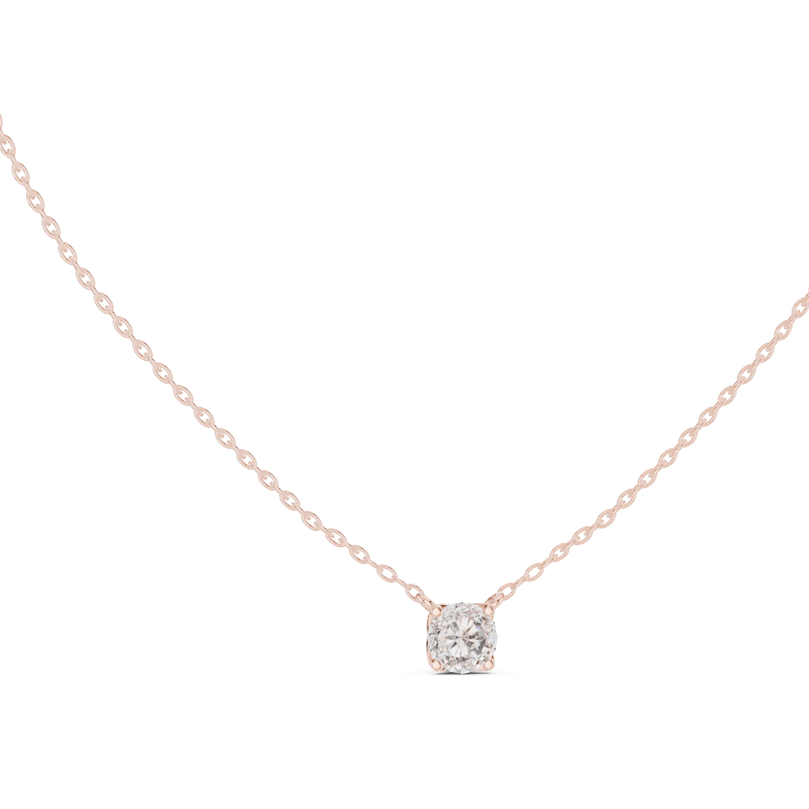 Calm Waters lab grown diamond pendant