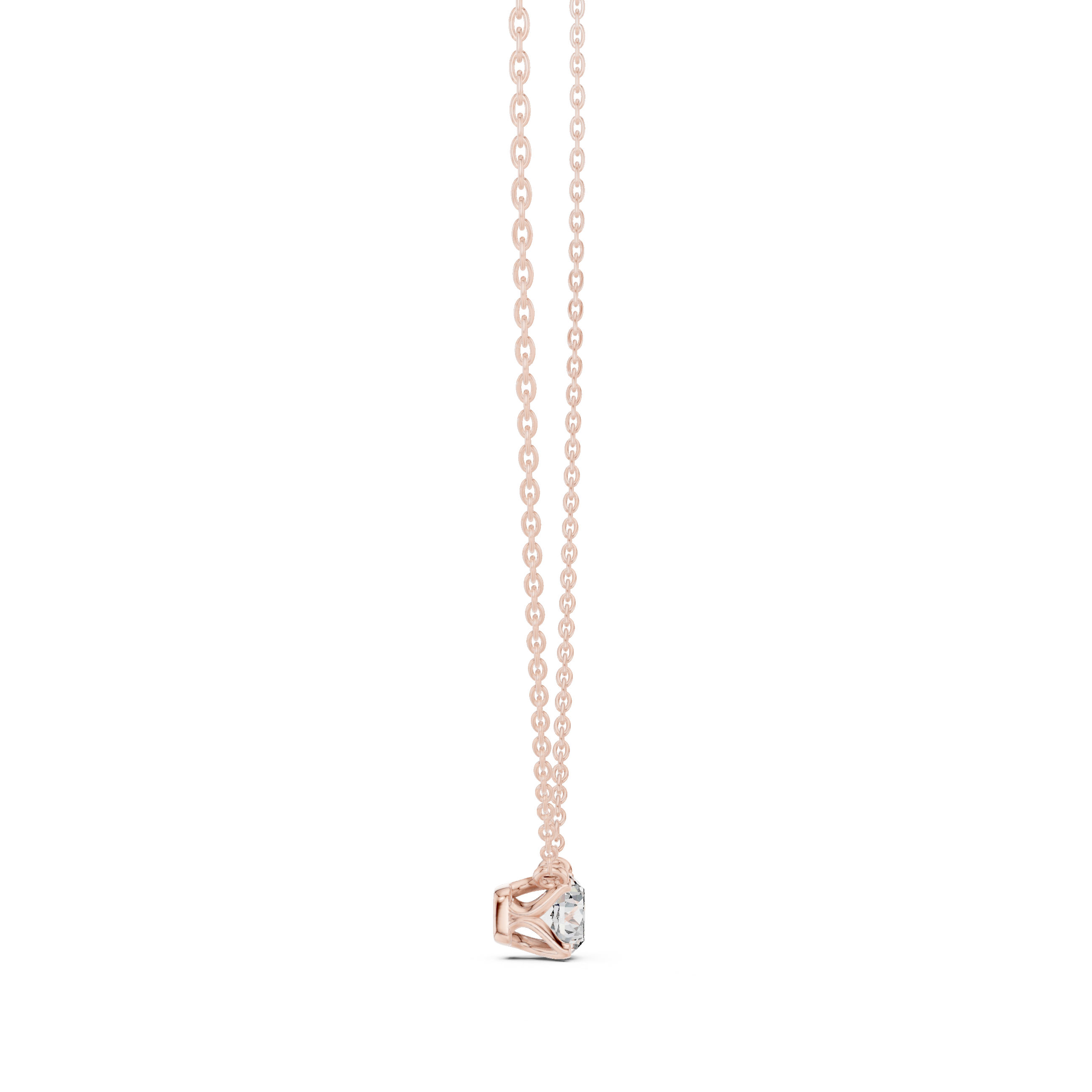 Calm Waters lab grown diamond pendant