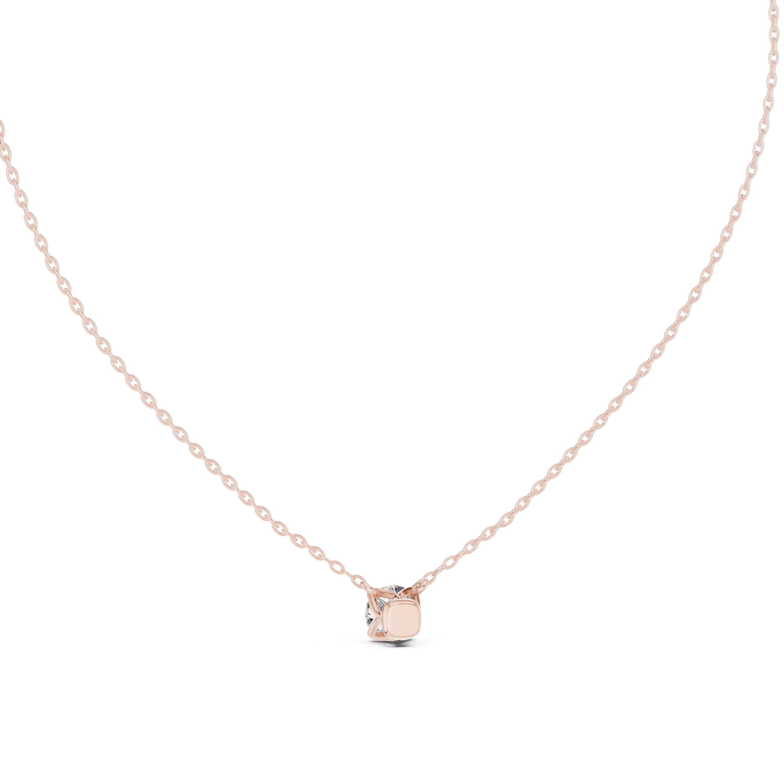 Calm Waters lab grown diamond pendant