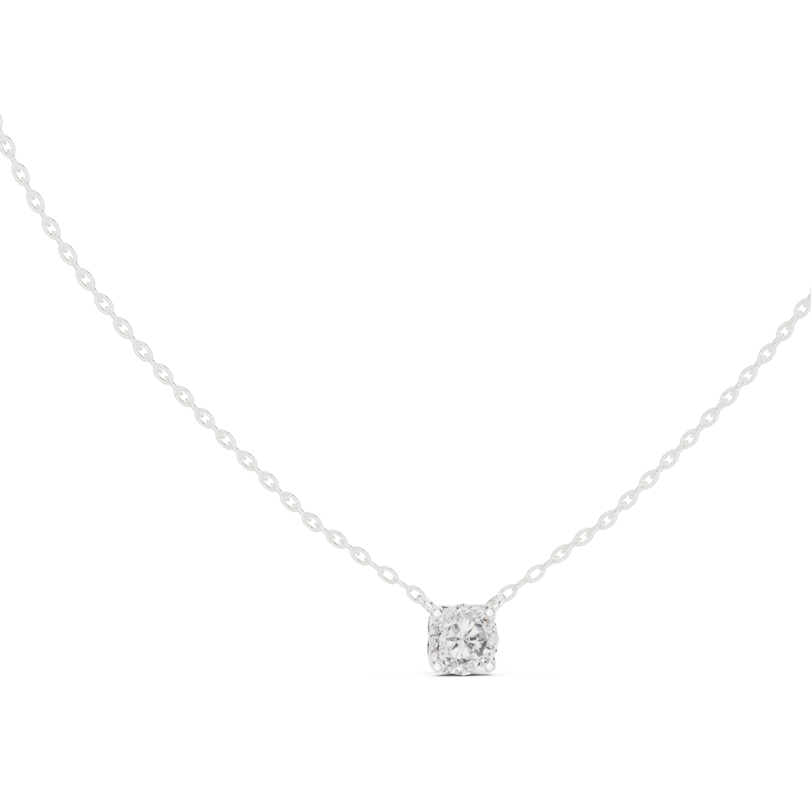 Calm Waters lab grown diamond pendant