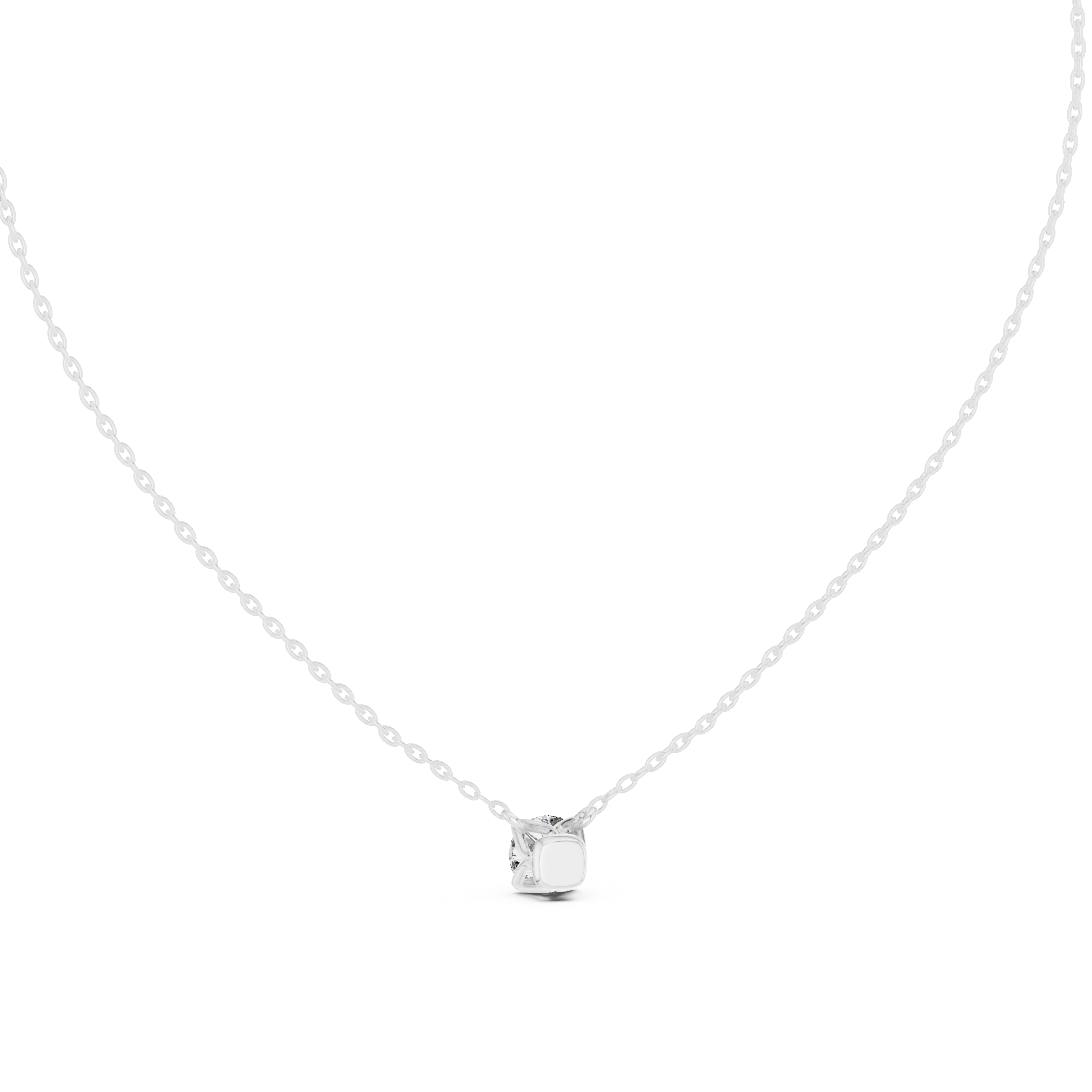 Calm Waters lab grown diamond pendant