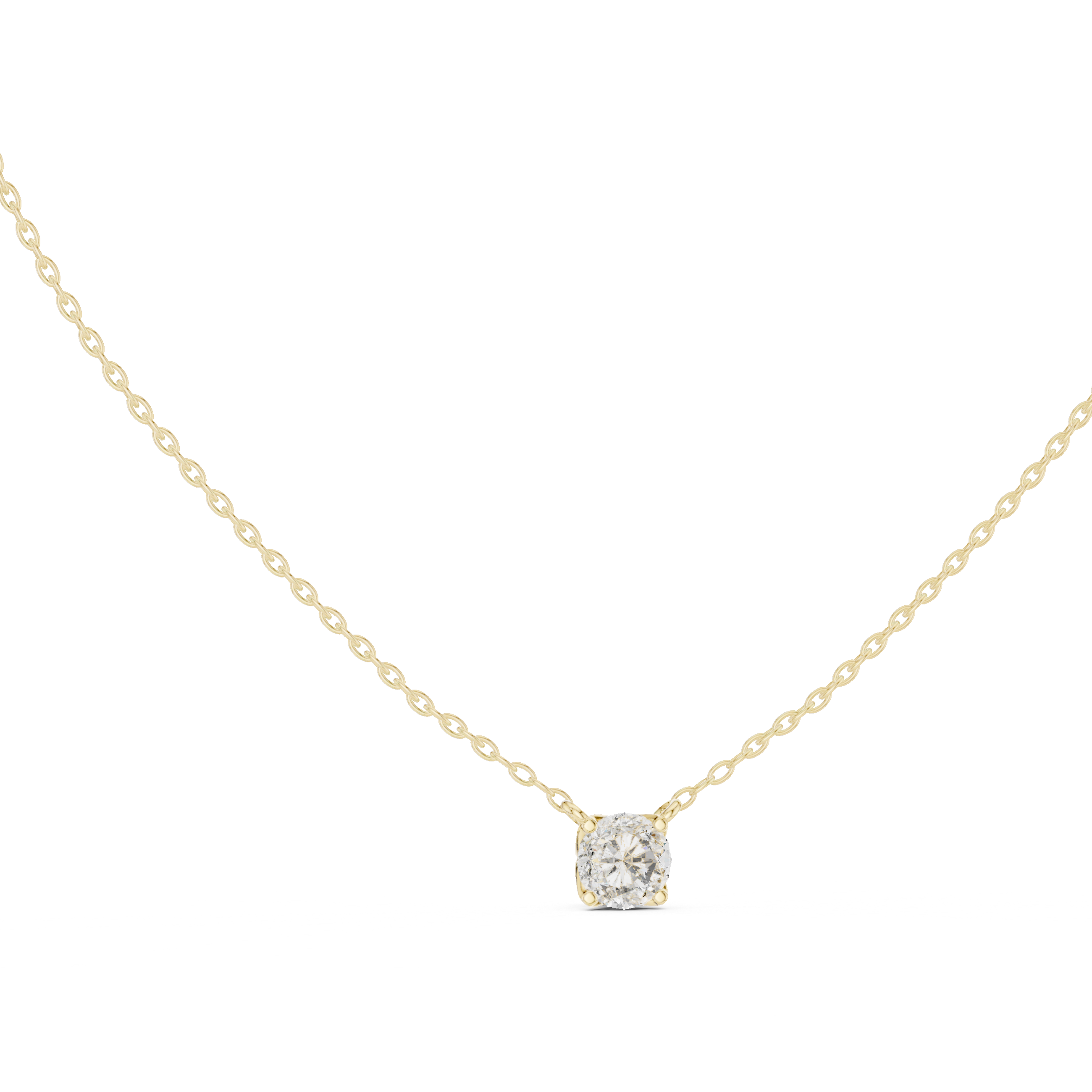 Calm Waters lab grown diamond pendant