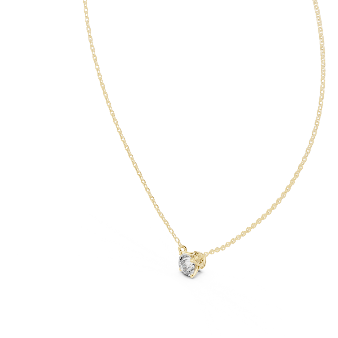 Calm Waters lab grown diamond pendant