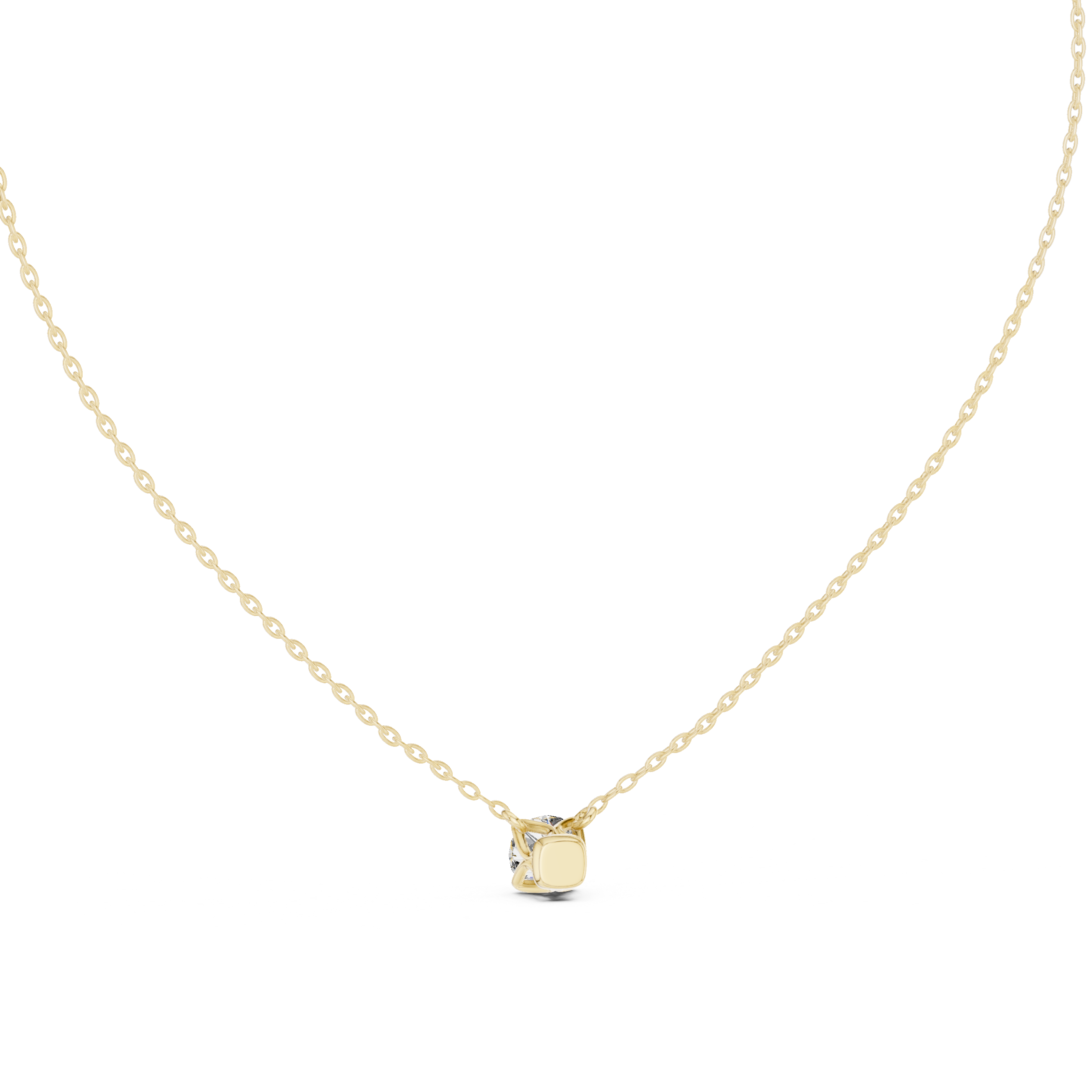 Calm Waters lab grown diamond pendant